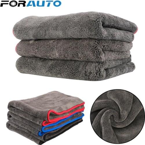 Strong Water Absorption Cloth Auto Polishing Wash Tool Microfiber Towel 1200GSM Car Cleaning Towels Detailing Drying