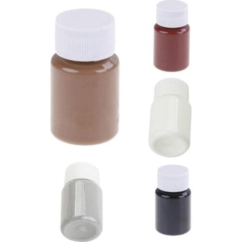 Restorer Repair Scratch Remover Leather Paint Cream Dye Bottle for Furniture Coat Shoes Bags Boots Color