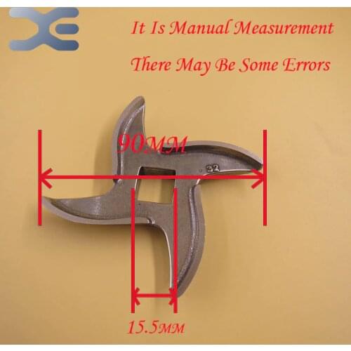 High Quality Meat Grinder Parts 32 Type Meat Grinder Knife Stainless Steel Kitchen Appliance Parts