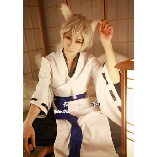 Japanese Anime Inu X Boku SS Miketsukami Soushi Atavistic Cosplay Kimono Full Set Costume Halloween Party Costumes Cosplay Props