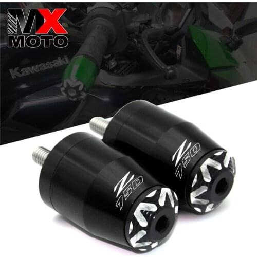 Handle plug for Kawasaki Z750/R/F/FX/E/L CNC aluminum alloy balanced terminal z750 2012 2013 2014 2015 2016 Accessories
