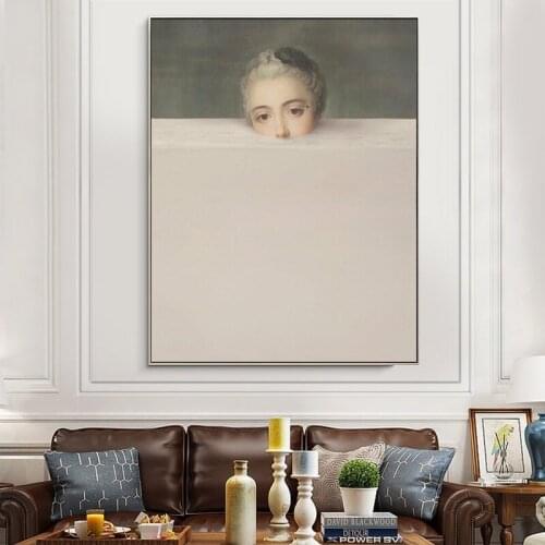 Famous Paintings Spoof Creative Canvas Painting Wall Art Nordic Posters and Prints Wall Pictures for Living Room Decoration