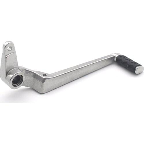 1Piece Useful Aluminium 6.85" Motorcycle Rear Brake Lever Silver Suits for Ducati 696 796 795 2009 2010 2011 2012 2013 Monster