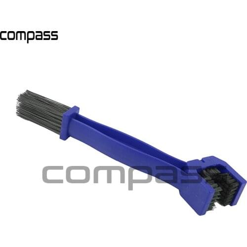 MOTORBIKE SCOOTER MOTORCYCLE BIKE CHAIN 2-SIDED CLEANING BRUSH TOOL CLEANER