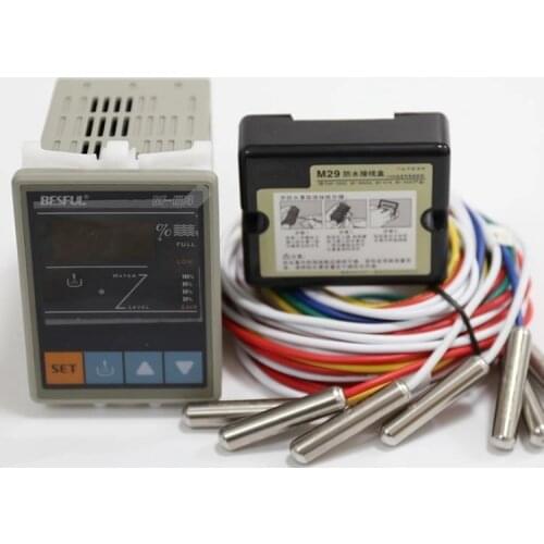 BF-KT4: BESFUL adjustable visual level controller with 7-wire sensors, digital level controller LED water tank full water level