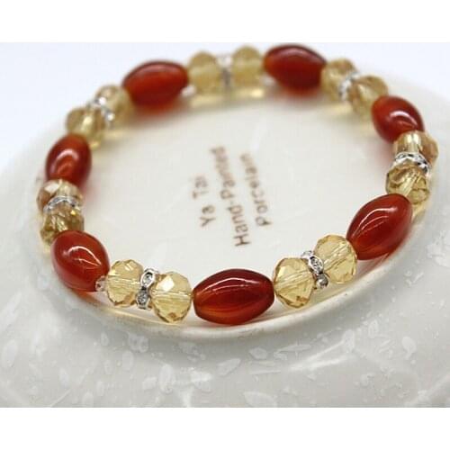 Folk-custom crystal bracelet for man ethnic style creative fashion small jewelry for women accessories gift for man