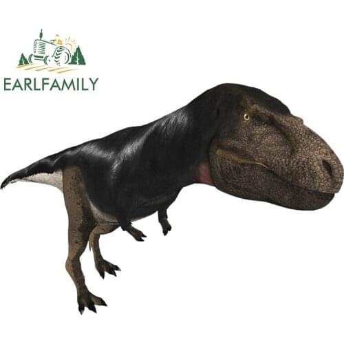 EARLFAMILY 13cm x 8.7cm for Albertosaurus Vinyl Car Stickers Scratch-proof Window Trunk Snowboard Decoration Decal for Vehicle