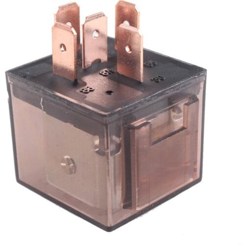 EE support 5 X Car Auto Vehicle 12V 12 Volt 80A 80 AMP Transparent SPDT Relay 5Pin 5P