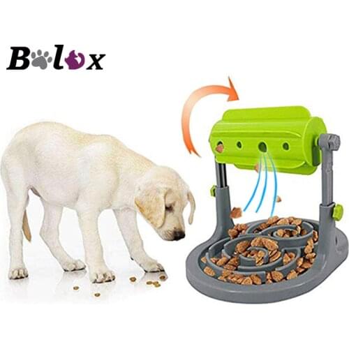 Dog Cat Pet Food feeder Dispenser Slow food Feeder bowl Treats Dog Food Feeding Toys Kitten Small Dogs healthy Feeding