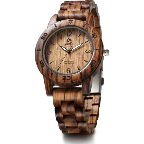 LeeEv Men's Watch With Double Dial