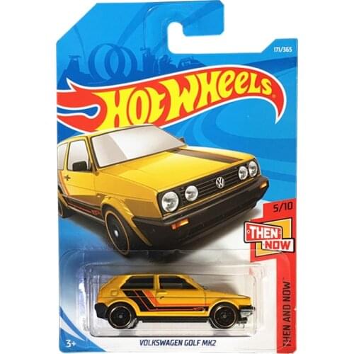 Hotwheels Hot little sports car Golf Model VW GOLF MK2 8J toys for Childen Collect gifts