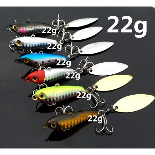 Hot Sale 1 Pieces22g45mmMetal Lure Fishing Spoon Freshwater Fishing Hard LureSliceJigBait Spoon Fishing Tackle Metal Jigging