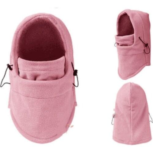 Multifunctional Beanie (6 Function In One)-Pink