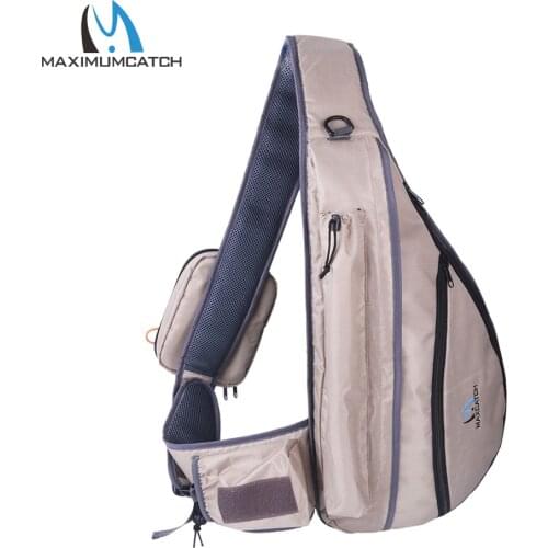 Maximumcatch Tenkara Fishing Bag Fly Fishing Sling Pack Adjustable Size