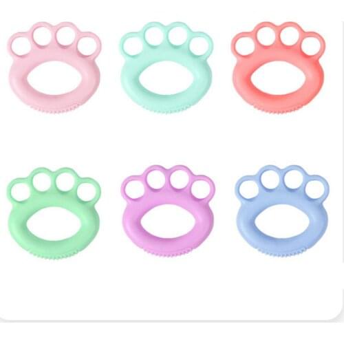 Hand Gripper Silicone Finger Grip Ring Muscle Power Training Rubber Fitness Body Building Hand Power Training Band