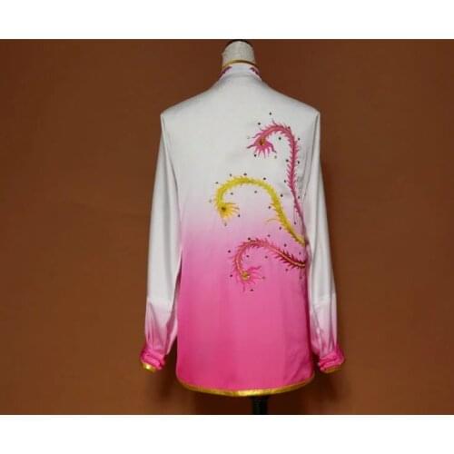 Wushu taichi taiji clothes changquan uniform Martial arts competition clothing embroidered kungfu nanquan taolu clothes uniform