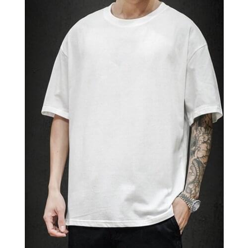 ChoiSiTiny Men's Plain T-shirts
