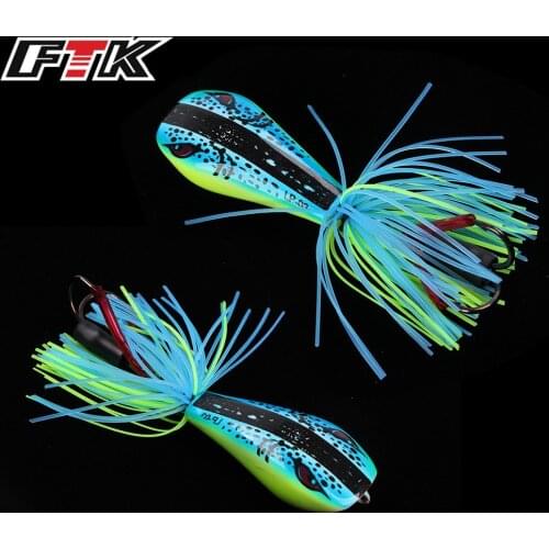 FISH KING 1PCS High Quality Frog Snakehead Lure Fishing Lures Columnar Topwater Bass Bait Frog Lure Hard Fishing Tackle