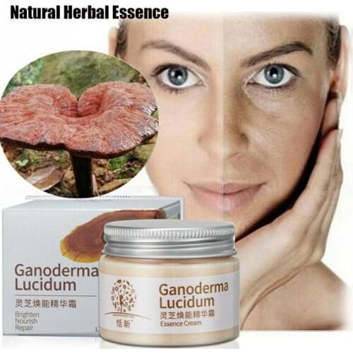 Ganoderma Facial Cream Moisturizing Repair Anti-dry Skin Care Moisturizing Facial Whitening Cream Facial Treatment 50g