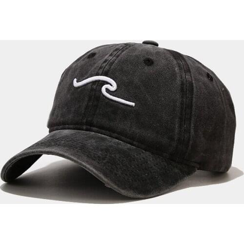 Geometry Embroidery Cotton Baseball Cap Adjustable Snapback Hats for Men and Women 245