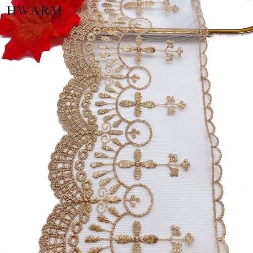 HWARM 10yard Christian Catholicism Believers Cross Lace Fabric Ribbon DIY Sewing Trim Accessories Wedding Craft Skirt Trim Deco