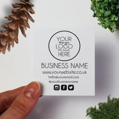 Caddsgn Small Business Thank You Card Printable Business Thank You For Your Order Card For Small Shop Gift Packet 9*5.4CM