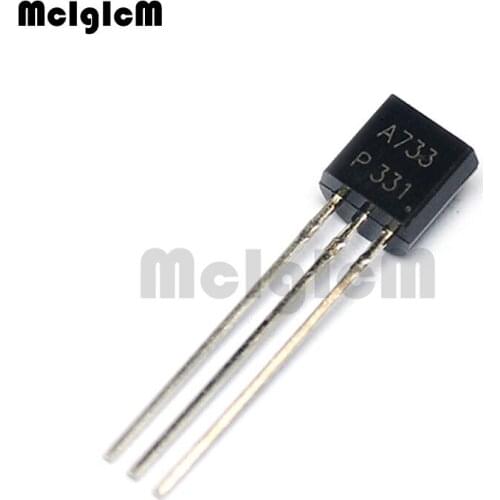 MCIGICM 5000pcs 2SA733 A733 in-line triode transistor TO-92 0.1A 50V PNP