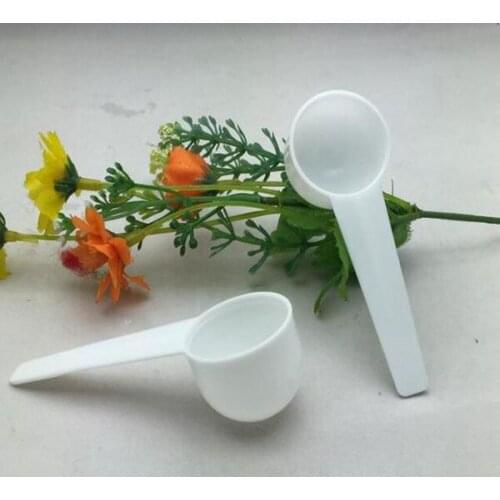Measure Plastic Spoon Plastic Measuring Scoop 5g Measure Spoons Kitchen Tool