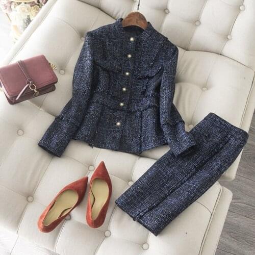Fashion Sense Light Luxury Knitting Small Fragrance Suit New Products in Early Spring