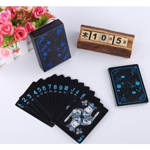 Waterproof Plastic Playing Pokers Pack Game Cards Magic Card Gift Collection Family Meet Table Board Games