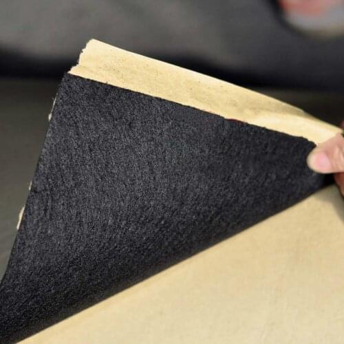 Woofer Speaker Repair Parts Sound-absorbing Cotton self-adhesive felt Flannel For Subwoofer Loudspeaker Home Audio Diy Black 1PC