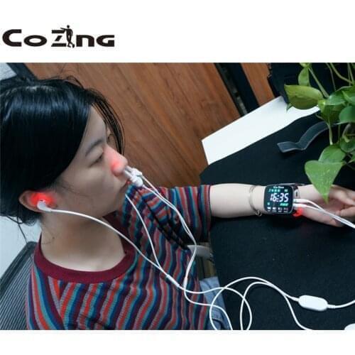 COZING LLLT 650nm Physiotherapy Therapy Devices for Diabetes Cholesterol Hypertension Cerebral Thrombosis Rhinitis Treatment