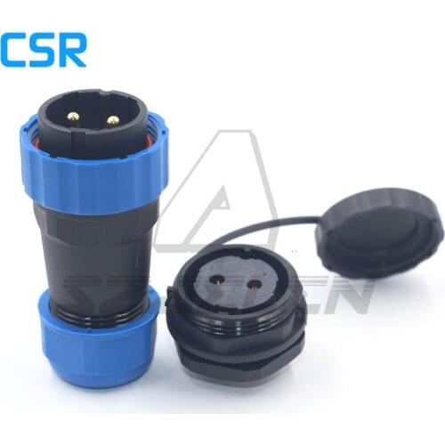 SD28TP-ZM, Industrial connector, 2pin electrical equipment power panel mount connector Electric Power, rated current 45A