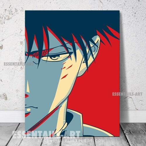 Levi Ackerman Hopestyle Anime Canvas Wall Art Painting Decor Bedroom Study Studio Print Living Kid Room Home Decoration Prints