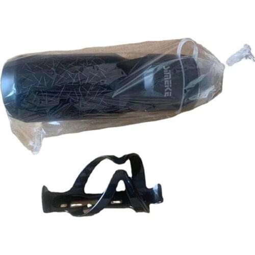 Sports Water Bottle 750ml With Cycling Water Cup Holder Stand Mountain Biking With Dust Cover PC Plastic Bottle Bike Bottle Cage