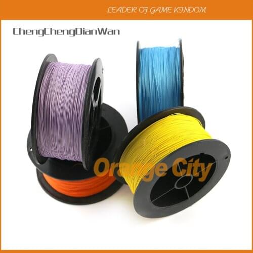 For ps2 xbox360 305m 1000Ft Wrapping Wire Cable Lead Cord 30AWG Tinned Plated Copper Core For Soldering Assistance Kit Tool