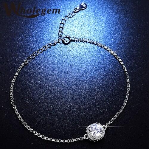 Серебряные браслеты Wholegem China At AliExpress