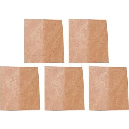 Yibuy 5Pcs Sax Neck Cork Sheet Instrument Accessories for Saxophone Oboe Parts