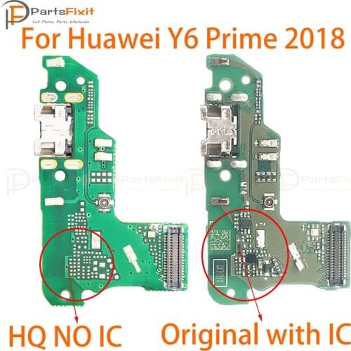 Charging Port Board for Huawei Y6 Prime 2018 USB Charge PCB Dock Connector Micro Board Replacement Spare Parts