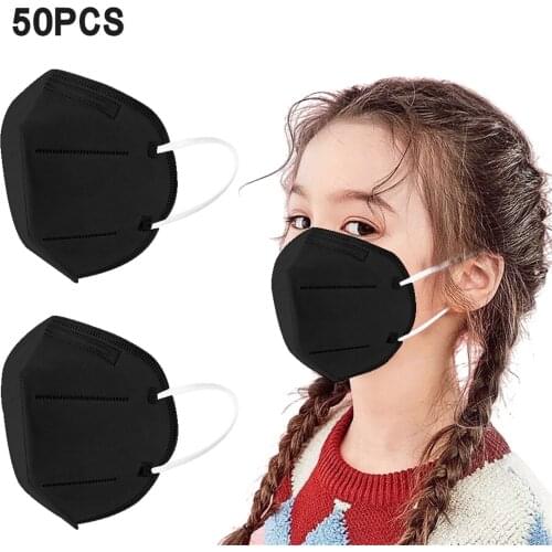 10/50pc Child Protective Mask For Child Kids Breathable Dust-proof Filter Mask Girls 3D Mouth Mask Cover Party Decoration