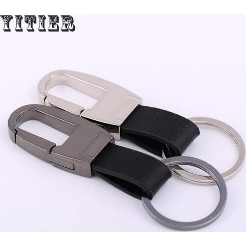 10 Pcs/lot Brand Accessories High Grade Cool New Car Keychain Metal Key Ring Pendant Keyholders Male Waist Hanging Keychain A183