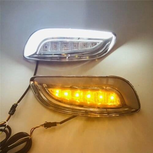 2 Multi-function LED Fog Lamp Fog Light Daytime Running light For LEXUS RX330 RX300 Accessories 2004 2005 2006 2007 2008