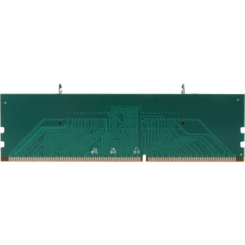DDR3 SO DIMM to Desktop Adapter DIMM Connector Memory Adapter Card 240 to 204P Desktop Computer Component Accessories 32CB