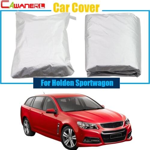 Cawanerl Car Cover Auto Outdoor Sun Rain Snow Resistant Protector Anti UV Cover Sun Shade Dustproof For Holden Sportwagon