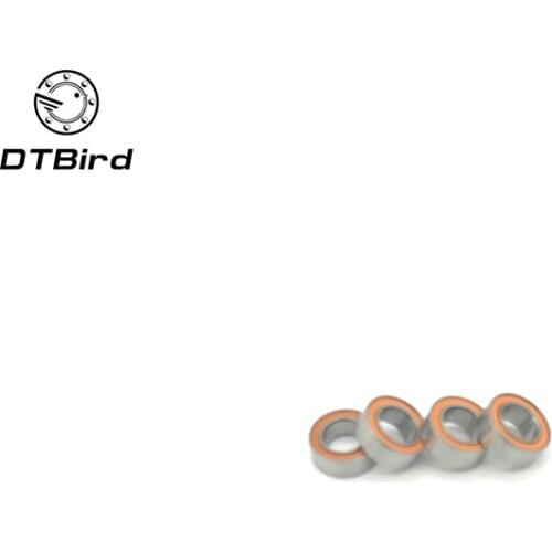 Free Shipping 1pcs 6x10x3 Hybrid Ceramic Stainless Greased Bearing SMR106C 2OS A7 smr106c SMR106 2OS