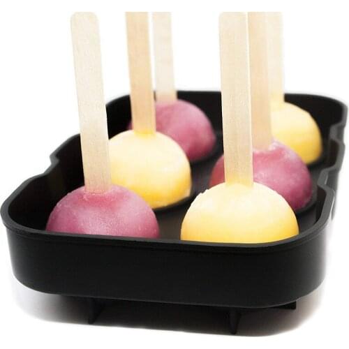 Ice Cube Trays Set of 2, Whiskey Ice Ball Maker With Lids & Large Square Ice Cube Molds, Reusable Silicone Combo Mold , BPA Free