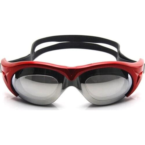 H695 Free shipping sale Anti-Fog UV Protection Electroplate Waterproof Silicone Strap Swim Eyewear Glasses Unisex