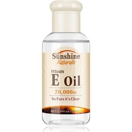VITAMIN E OIL Moisturizing Lighten Freckles Firming Skin Lighten Fine Lines Face Care Oils Whitening Serum Hyaluronic Acid