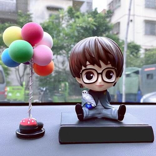 Movie&TV Harried Q Version Cute Handmade Doll Toys Shaking Head Car accessories Potters Cake baking decorative toy gifts