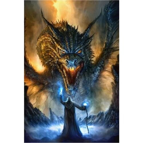 New Arrivals 5D DIY Full Round/Square Diamond Painting Demon 3D Embroidery Cross Stitch Rhinestone Mosaic Home Decor Art Yy49